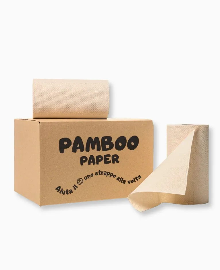 Carta da cucina in bambù - Confezione da 3